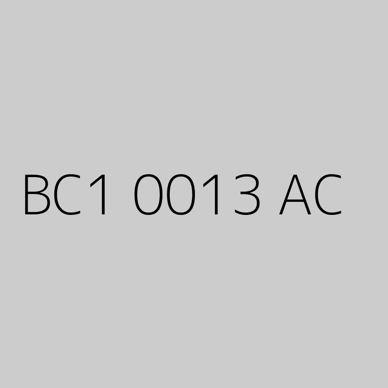 BC1 0013 AC 